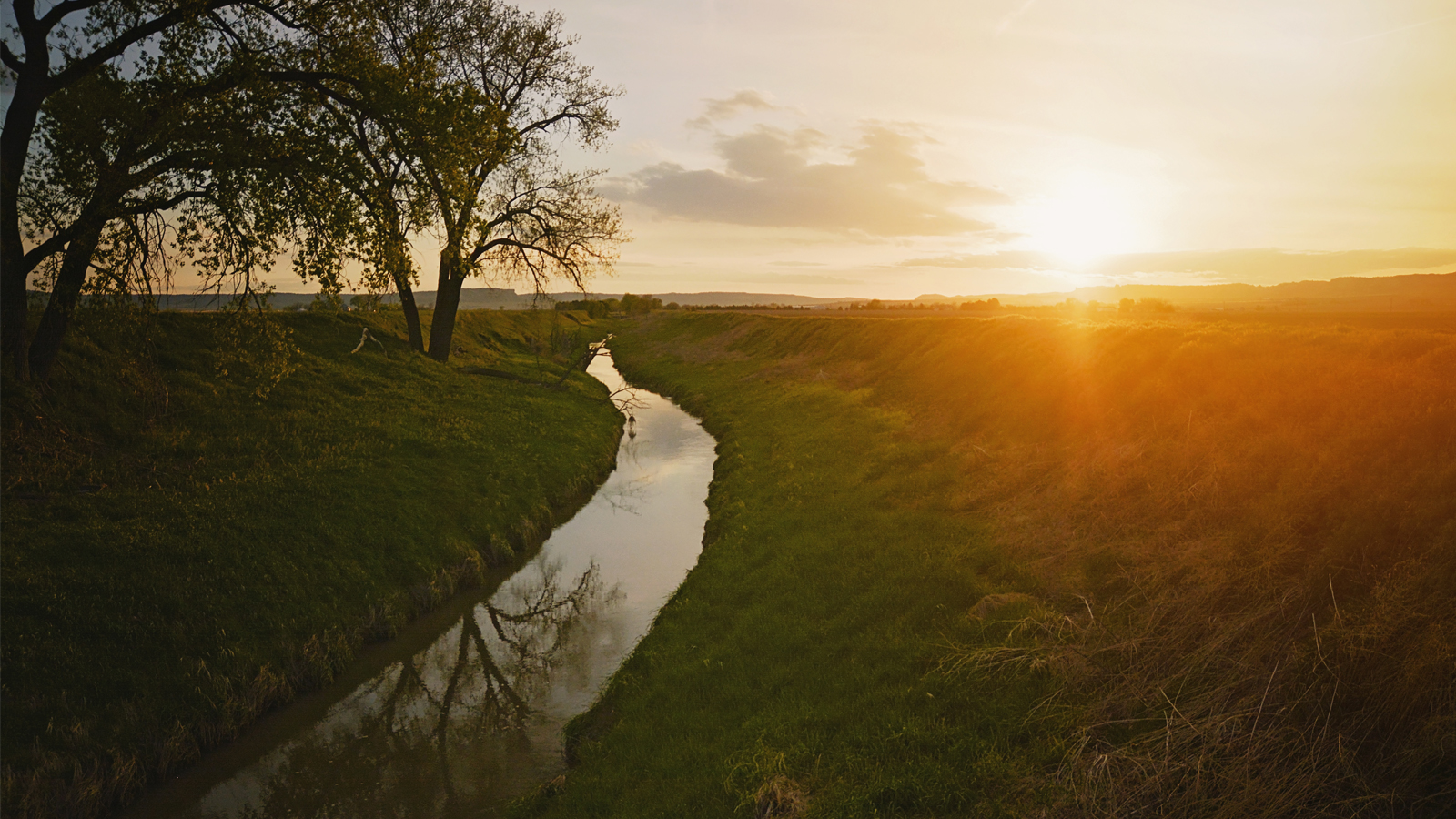 Country landscape image